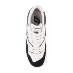 New Balance 550 - White Black Rain Cloud - Image 4