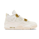 Jordan 4 Retro Miltalic - Gold
