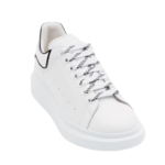 Alexander Mcqueen Oversized – White Black Trim - Image 3