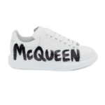 Alexander Mcqueen Oversized - Graffiti White Black