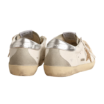 Golden Goose Super-Star - White Ice Gray Gold Glitter - Image 3
