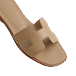 Hermes Oran Sandal Beige/Lin - Image 4