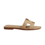 Hermes Oran Sandal Beige/Lin
