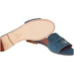 Loropiana Summer Charms Sandal Suede Goatskin Denim - Image 6