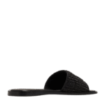 Miu Miu Logo Slipper Black - Image 2