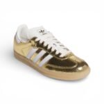 Adidas Samba OG Silver Metallic Gold - Image 2