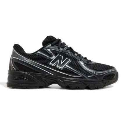 New Balance 740 Black Silver Metallic