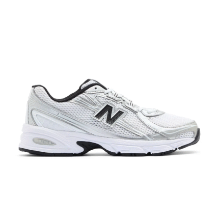 New Balance 740 White Silver Metallic Navy