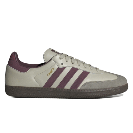 Adidas Samba OG Putty Grey Maroon