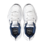 Nike Air Monarch IV White Navy - Image 6