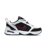 Nike Air Monarch IV White Black - Image 2
