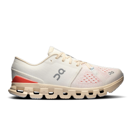 On Running Cloud X4 Ivory | Salmon